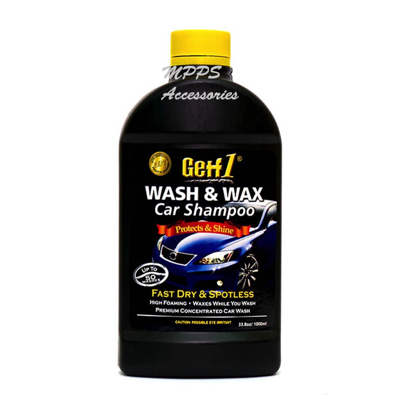 Get f1 WASH and WAX Car Shampoo 